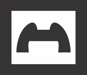Fototapete - computer LED icon