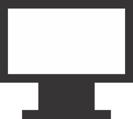 Fototapete - computer LED icon
