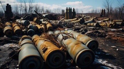 Poster - The Artillery Shell Shortage in the Ukraine.