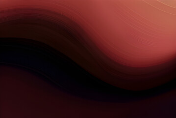Wall Mural - Modern Creative Banner With Very Dark Pink, Chocolate and Saddle Brown Color. Modern Waves Background Illustration.