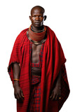 Maasai Man in Shuka