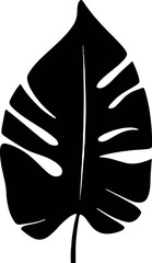 Poster - Tropical vibes captured in this vector image, showcasing the graceful silhouettes of palm leaves against a transparent background. Generative AI 