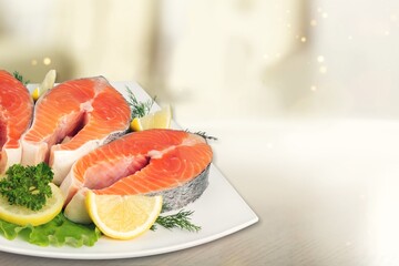 Sticker - Healthy baked tasty fish dish