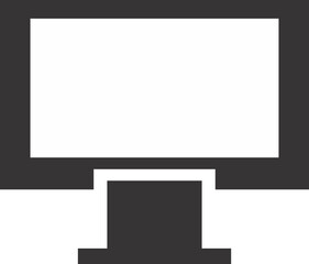 Fototapete - tv and pc icon