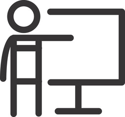 Fototapete - tv and pc icon