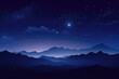 © Anastasiia - Beautiful Background Featuring Nighttime Sky, Radiating With Its Enchanting Beauty . Сoncept Night Sky, Stargazing, Starry Night, Celestial Beauty