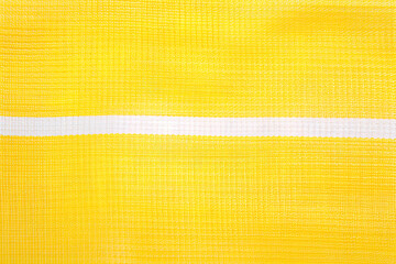  yellow and white striped fabric texture background