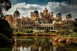 Beautiful palace located in Bangalore, Karnataka, India. Generative AI