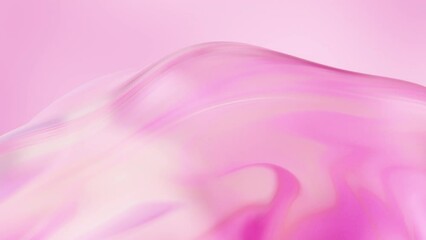 Poster - Flowing glossy pattern background, 3d rendering.