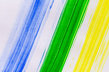 Poster - acrylic paint texture background multi color