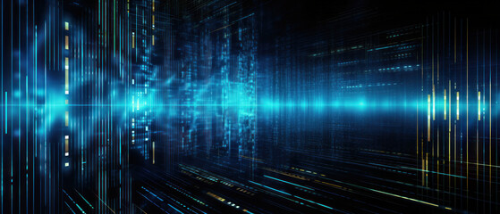 Abstract computer code (silver)