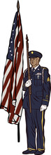 us marine patriot us flag 