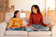 © Prostock-studio - Young Mommy And Little Daughter Meditating Together At Home