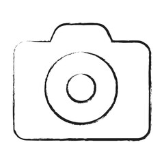 Sticker - Hand drawn Photo Camera icon