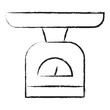 Hand drawn Weighing Machine icon