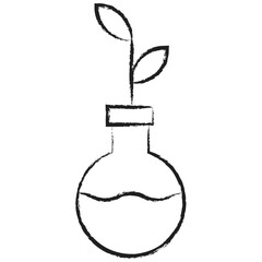 Poster - Hand drawn Sprout icon