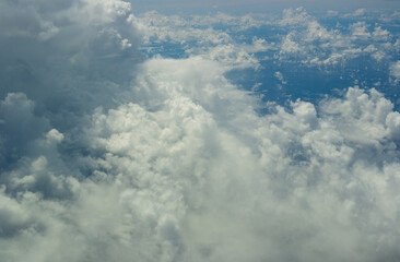 Wall Mural - clouds in the sky