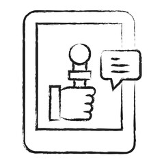 Poster - Hand drawn Medical Tab icon