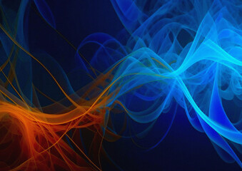 Wall Mural - abstract background with smoke