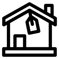 Sticker - Real Estate Icon