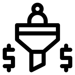 Sticker - Sale Funnel Icon