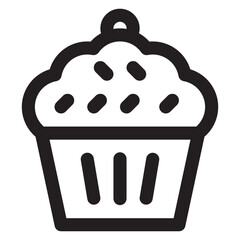 Sticker - Cupcake Icon