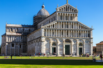 Wall Mural - pisa, italy. cathedral of santa maria assunta, 1118
