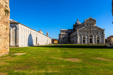 Wall Mural - pisa, italy. cathedral of santa maria assunta, 1063 - 1118