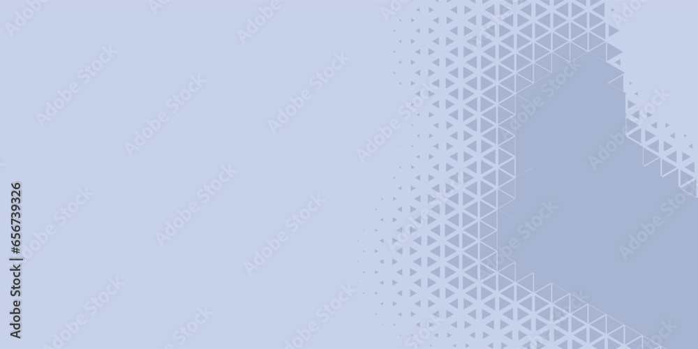  Abstract Triangle shape Banner background with Copy space soft color