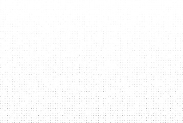 Poster - Black and white halftone dotted pattern.