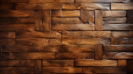 Wall Mural - Parquet floor texture background