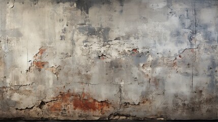 Canvas Print - Weathered Cement Wall Background