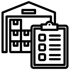 Poster - Inventory Outline Icon