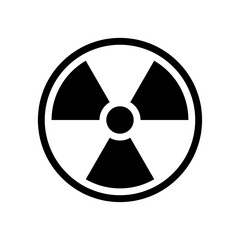 Radiation hazard icon