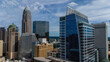 Aerial View Of The Queen City, Charlotte North Carolina