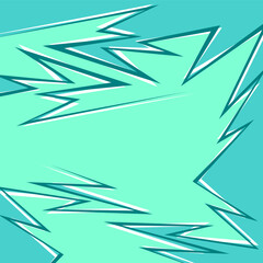 Poster - Minimalist background with abstract sharp and gradient lines pattern and with some copy space area