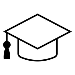 Wall Mural - graduation hat