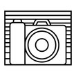 Camera Badge Illustration