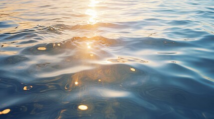 A sea of light: a stunning view of the sun reflecting on the water for creative and inspiring designs