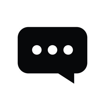 Bubble Speech Icon Vector Design Illustration