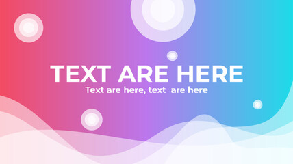 colorful gradients modern and clean background