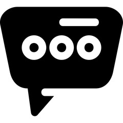 Sticker - Message Icon