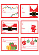 © Design Studios - Set of Christmas labels and tags for gifts. To and From design with Christmas elements. Christmas vector design for presents.
