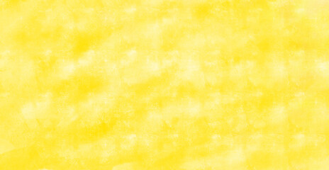 Poster - Abstract bright texture of yellow paint on transparent background. Yellow transparent paint background, beautiful watercolor background for your design
