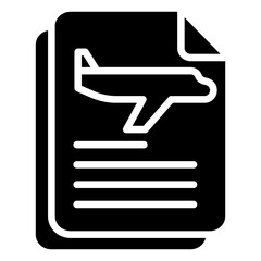 Sticker - Solid Document icon