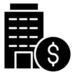 Wall Mural - Solid Office Asset Value icon