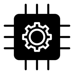 Poster - Solid Microchip Setting icon