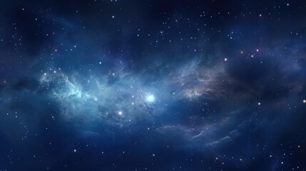 Wall Mural - space background with stardust shining stars beautiful outer infinite universe a glowing star field