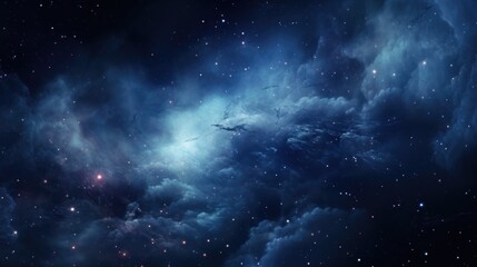 Wall Mural - space background with stardust shining stars beautiful outer infinite universe a glowing star field