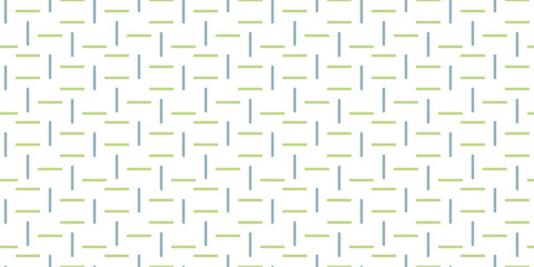 Poster - A pattern of dashes, vertical and horizontal simple sticks.